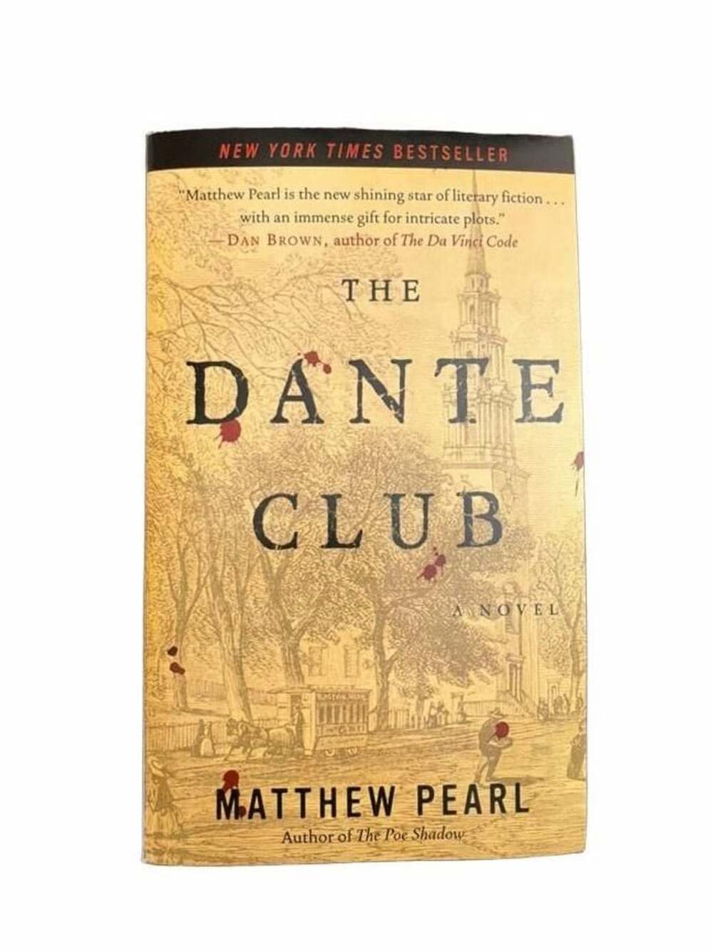 Ballantine Books The Dante Club by Matthew Pearl Paperback Novel